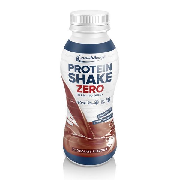 IronMaxx Protein Shake Zero - Ready to Drink - 330 ml Schokolade