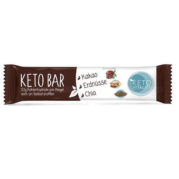 Keto Vitality Low Carb Low Sugar KetoBar 35g