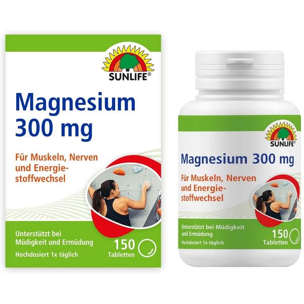 Sunlife Magnesium Tabletten 300mg