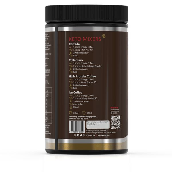 KETON1 Energy Coffee mit Grüntee-Extrakt 300g