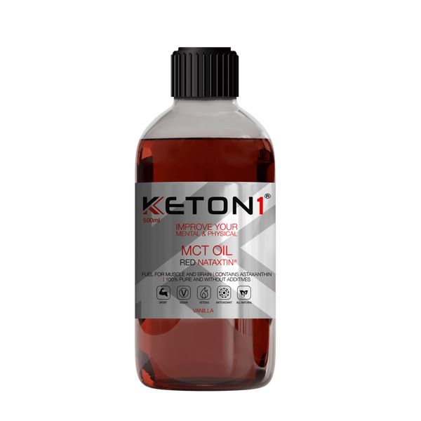 KETON1 MCT Öl &ndash; Red NATAXTIN 500ml Vanille