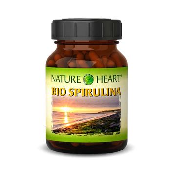 Nature Heart Bio Spirulina Presslinge - 300 Stück