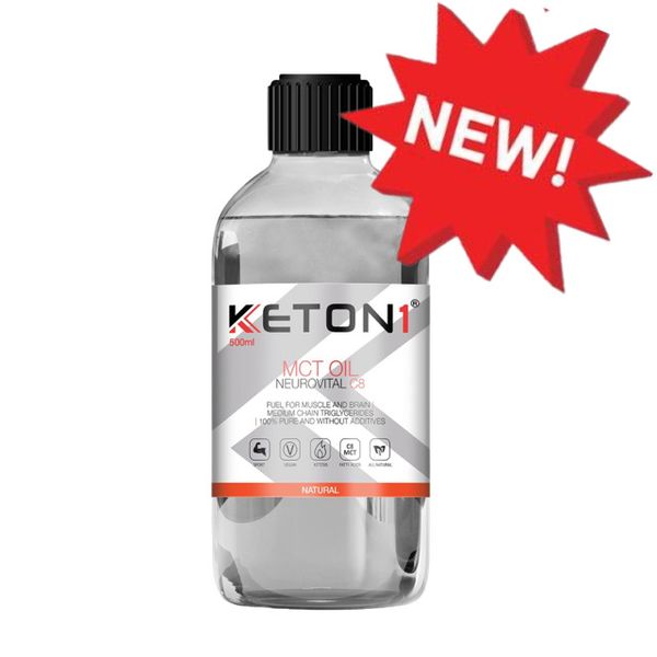 KETON1 MCT Öl - Neurovital C8 500ml Flasche