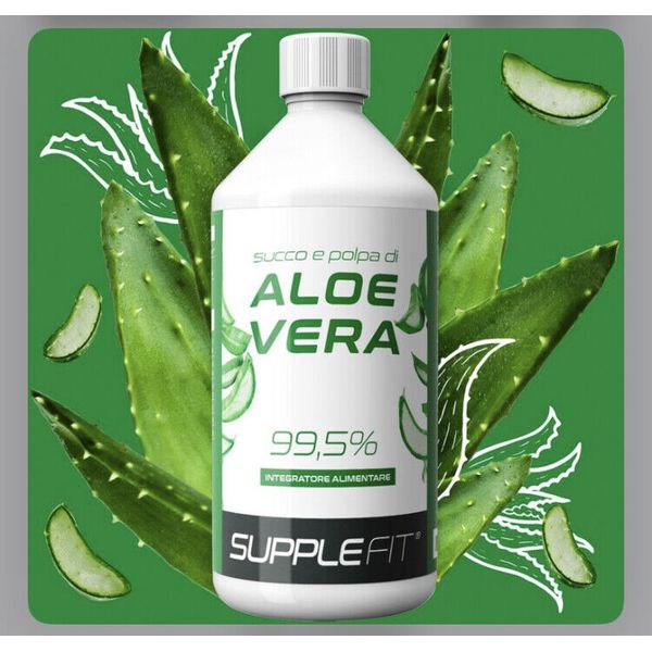SuppleFit Aloe Vera-Saft 99,5% mit Fruchtfleisch