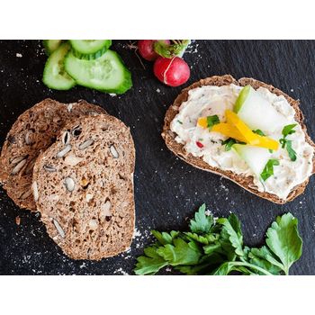 Ketofaktur Brot 300g ketogen glutenfrei vegan Walnuss-Brot