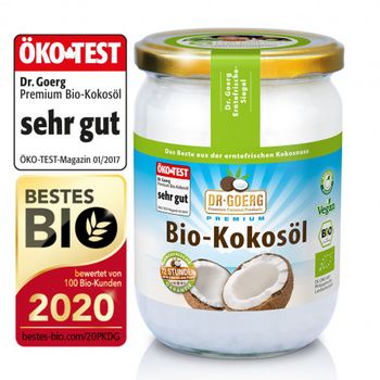 Dr.Goerg Premium Bio-Kokosöl, 500 ml